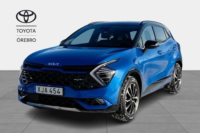 Blå Begagnad 2023 Kia Sportage GT-Line SUV | 389 900 kr (Bra pris) - Bild 1/4