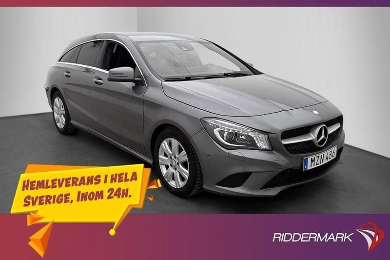 Mgrå Begagnad 2016 Mercedes CLA200 Shooting Brake Kombi | 184 800 kr (Marknadspris) - Bild 1/3