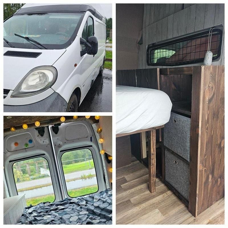 Vit Begagnad 2003 Opel Vivaro Van | 47 000 kr (Lite dyr) - Bild 1/2