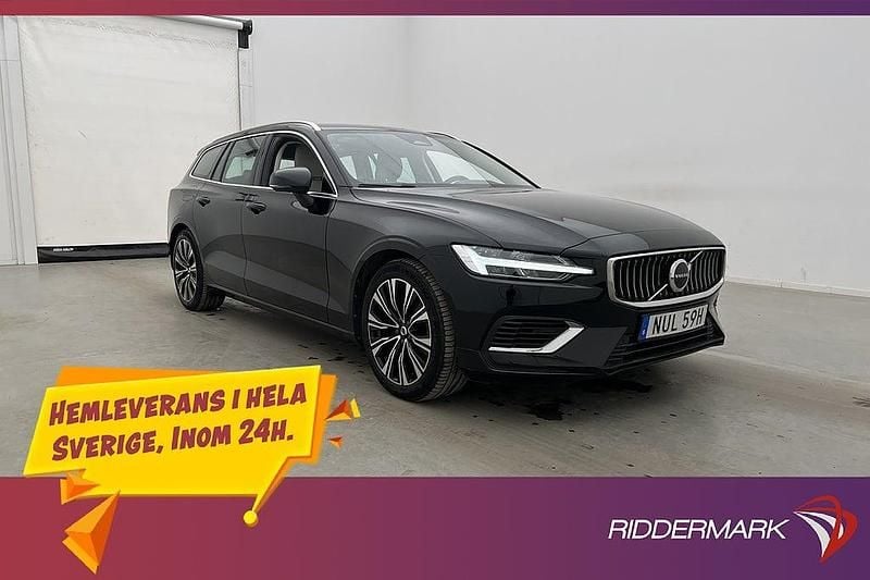 Begagnad Volvo V60 Core 253 HK (186 kW) 2023 Svart Kombi