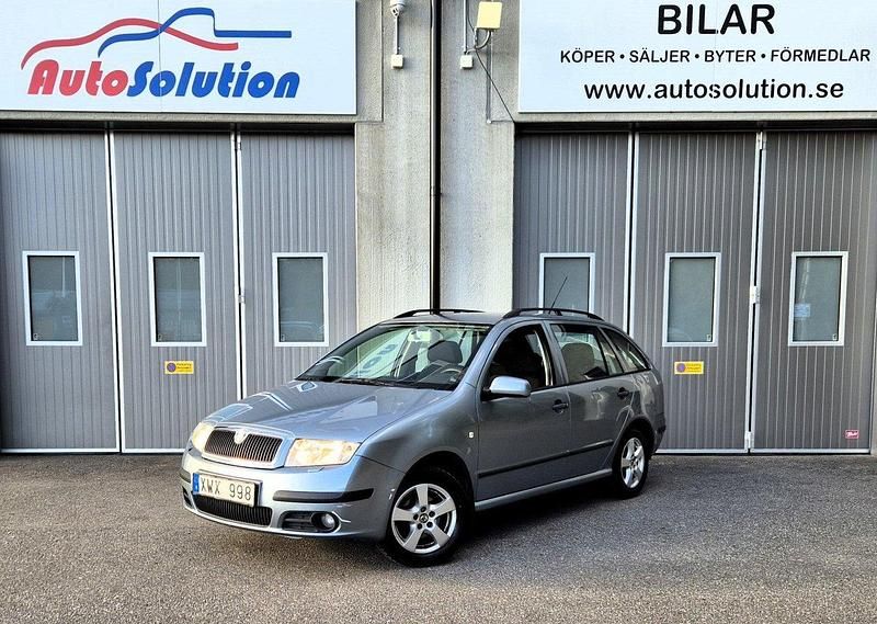 Mörkgrå Begagnad 2006 Skoda Fabia Kombi | 16 900 kr (Marknadspris) - Bild 1/4