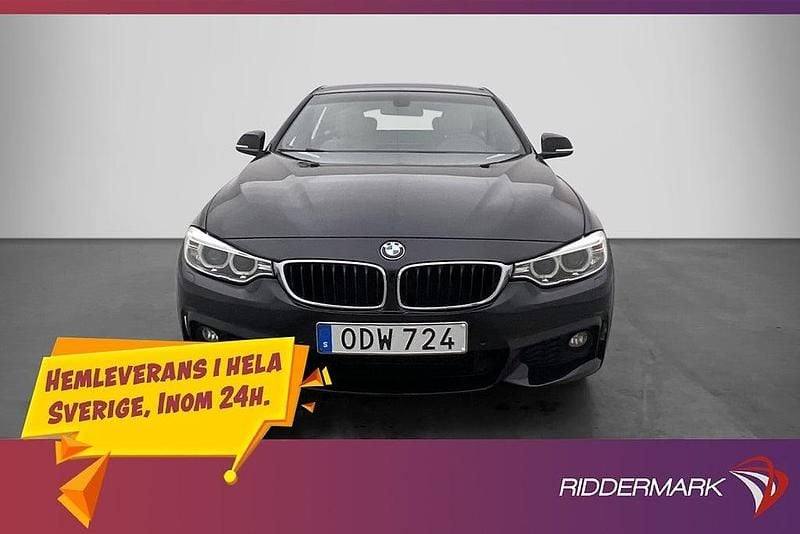 Svart Begagnad 2017 BMW 430 Gran Coupé M Sport Sportkupé | 259 800 kr (Marknadspris) - Bild 1/3