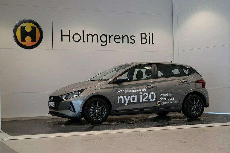 Brass Begagnad 2020 Hyundai i20 Essential Halvkombi | 180 800 kr (Marknadspris) - Bild 1/4