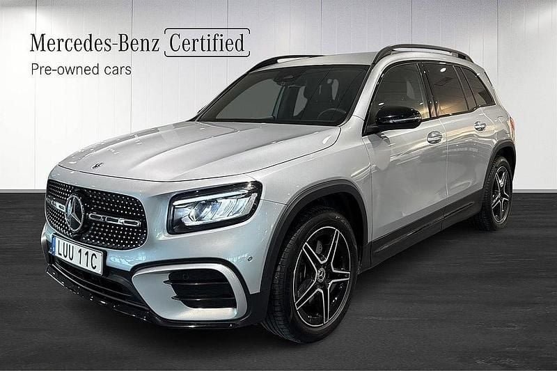Silver Begagnad 2024 Mercedes GLB220 AMG line SUV | 499 000 kr (Marknadspris) - Bild 1/3