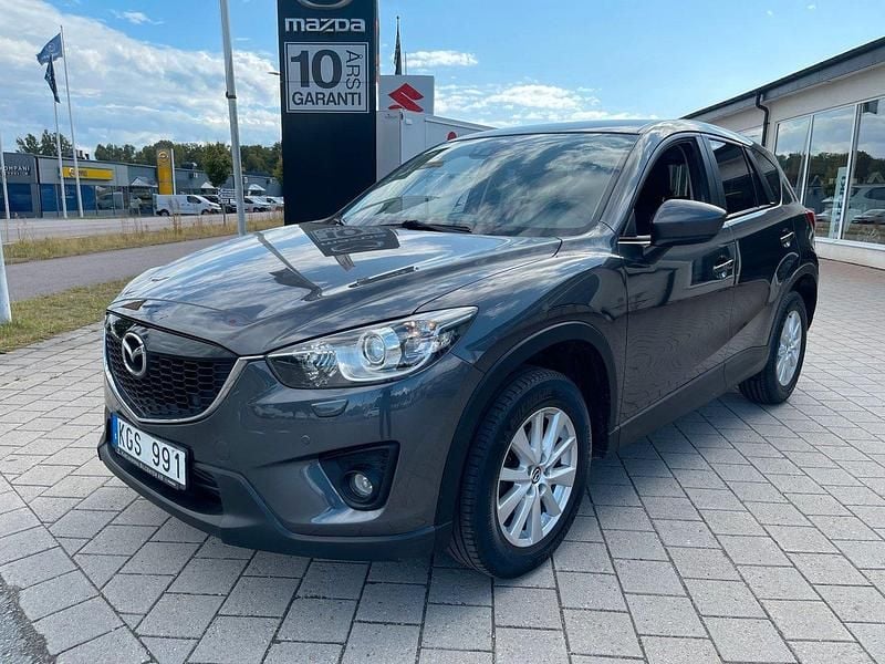 Grå (grå metallic) Begagnad 2014 Mazda CX-5 SUV | 99 000 kr (Lite dyr) - Bild 1/4