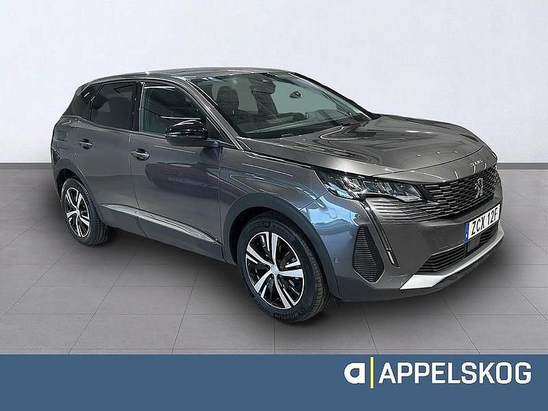 Begagnad Peugeot 3008 Allure 131 HK (96 kW) 2022 Grå (grå platinum) SUV