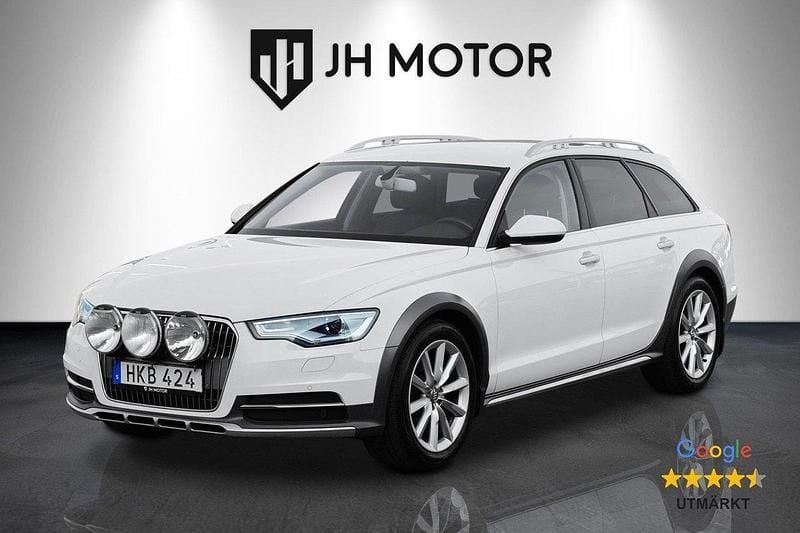 Vit Begagnad 2014 Audi A6 Allroad Kombi | 169 900 kr (Marknadspris) - Bild 1/4