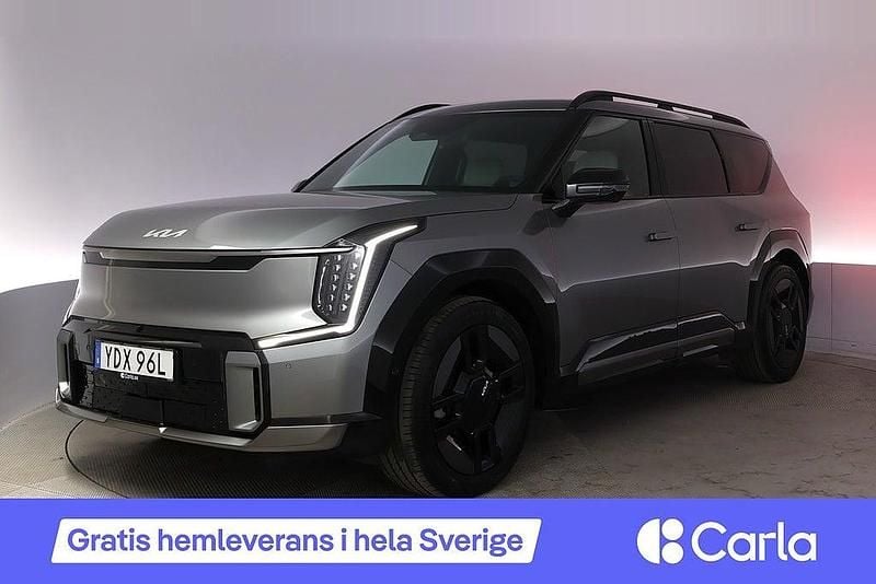 Grå Ny 2025 Kia EV9 GT-Line SUV | 779 900 kr (Bra pris) - Bild 1/4