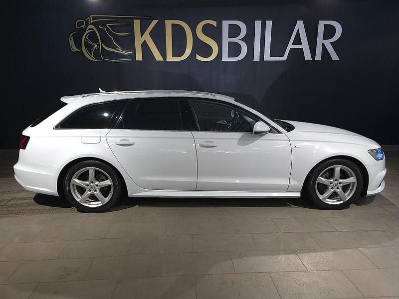 Begagnad Audi A6 Ambition 190 HK (139 kW) 2015 Vit Kombi