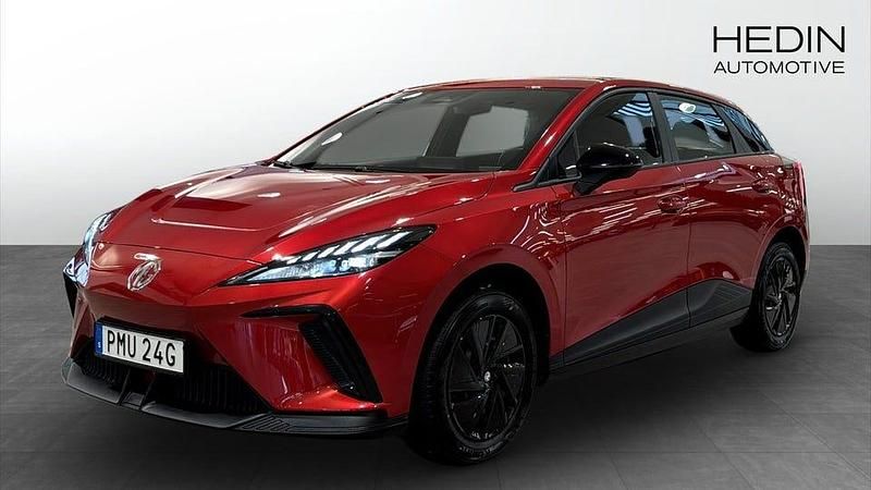 Röd Begagnad 2023 MG MG4 EV Halvkombi | 244 900 kr (Marknadspris) - Bild 1/4