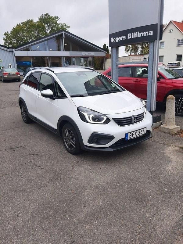 Vit Begagnad 2022 Honda Jazz Halvkombi | 265 000 kr - Bild 1/4