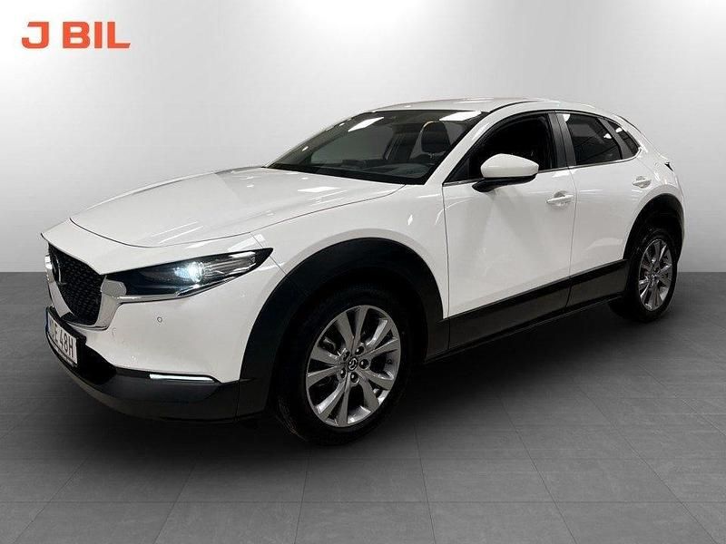 Vit Begagnad 2022 Mazda CX-30 Sky SUV | 239 900 kr (Marknadspris) - Bild 1/3