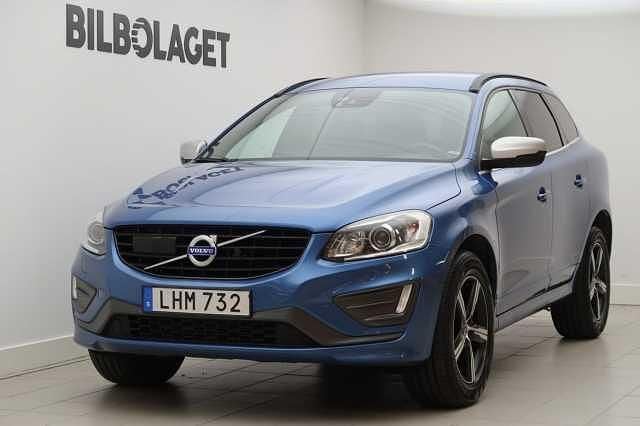 Blå Begagnad 2017 Volvo XC60 R-Design SUV | 269 500 kr (Bra pris) - Bild 1/4