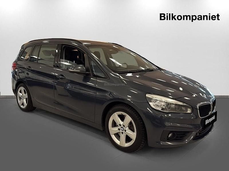 Begagnad BMW 220 Gran Tourer Advantage 190 HK (139 kW) 2015 Grå Minibuss