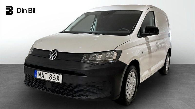 Vit (candyvit) Begagnad 2024 VW Caddy Minibuss | 229 900 kr (Superpris) - Bild 1/4