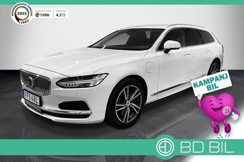 Vit Begagnad 2022 Volvo V90 Momentum Kombi | 329 800 kr (Lite dyr) - Bild 1/3