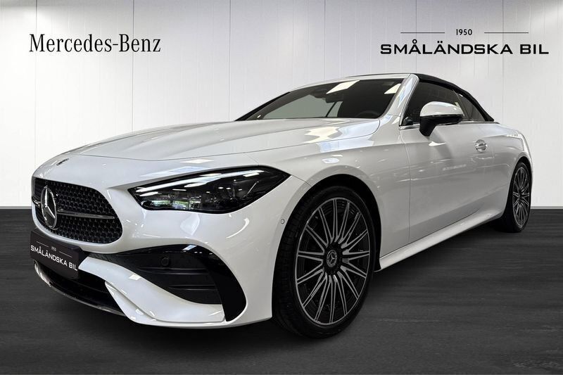 Vit Ny 2024 Mercedes CLE200 Cab | 714 350 kr (Marknadspris) - Bild 1/4