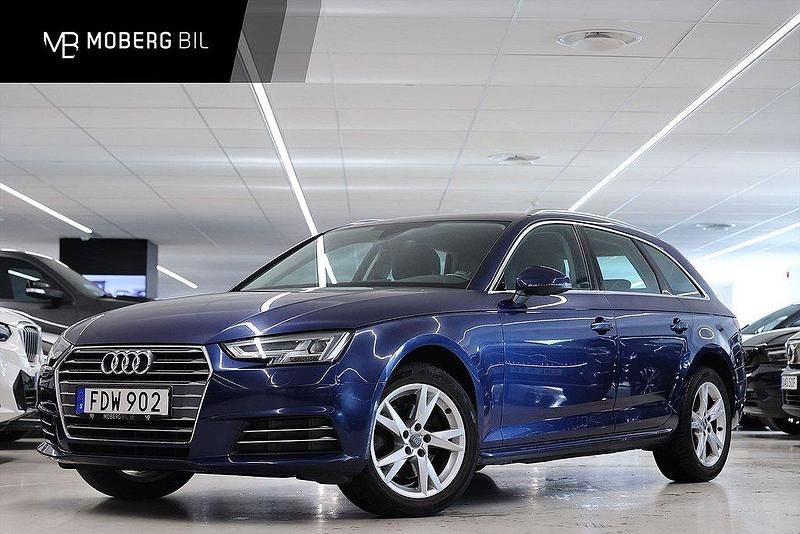 Blå Begagnad 2017 Audi A4 Proline Kombi | 229 900 kr (Marknadspris) - Bild 1/3