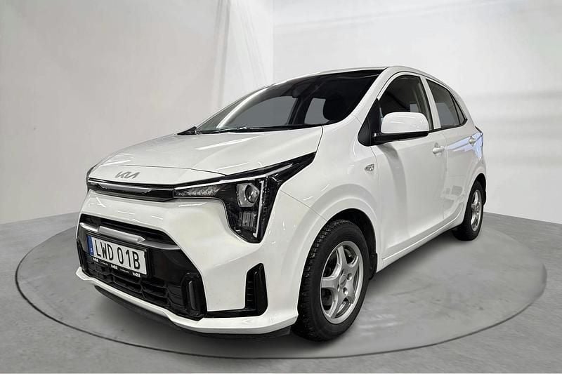 Vit Begagnad 2025 Kia Picanto Halvkombi | 129 000 kr (Superpris) - Bild 1/4