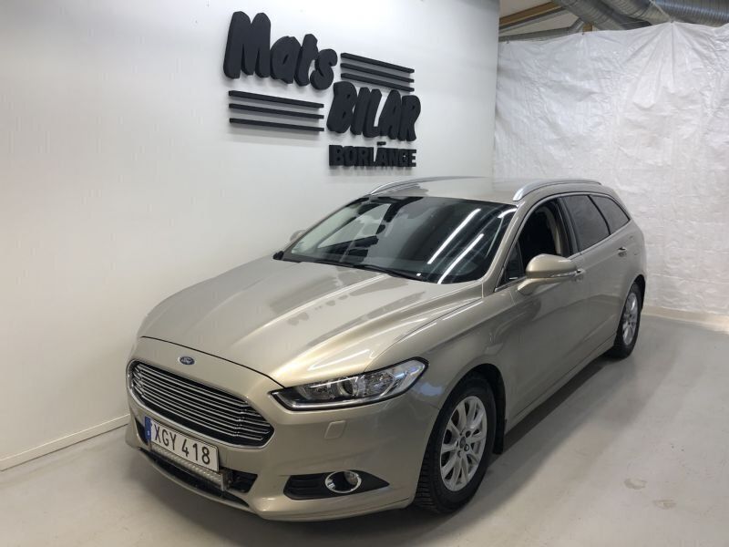 Ljusgul Begagnad 2015 Ford Mondeo Kombi | 109 900 kr (Dyr) - Bild 1/4
