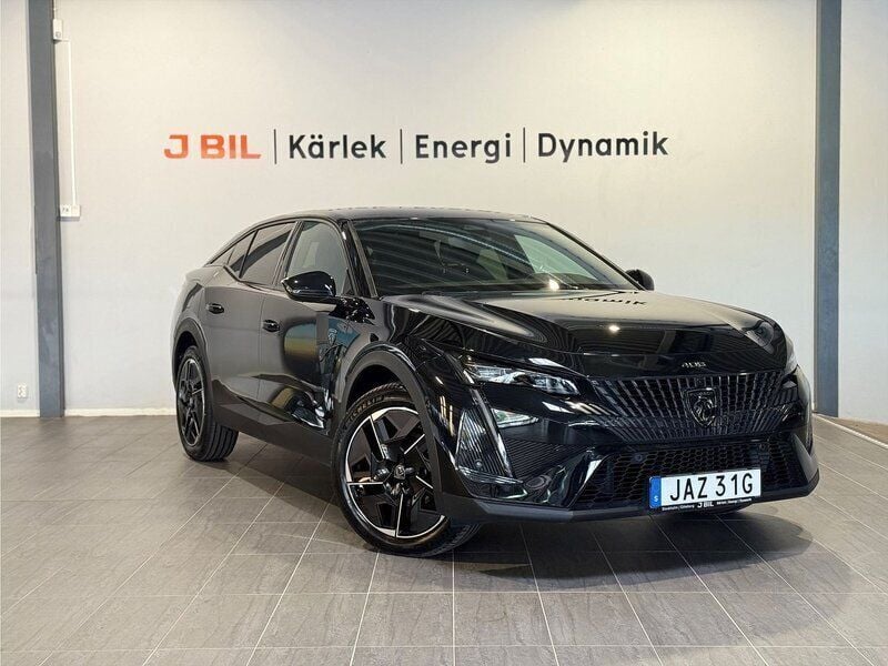 Svart Begagnad 2024 Peugeot 408 GT GT SUV | 359 900 kr - Bild 1/4