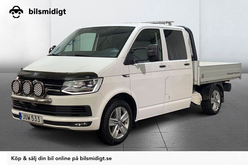 Vit Begagnad 2018 VW T6 Van | 435 900 kr - Bild 1/4