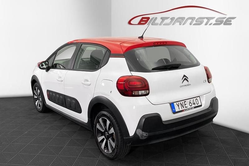 Begagnad Citroën C3 83 HK (61 kW) 2017 Vit Halvkombi