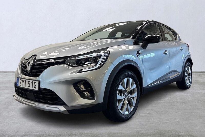 Grå Begagnad 2020 Renault Captur Intens SUV | 239 900 kr (Lite dyr) - Bild 1/4