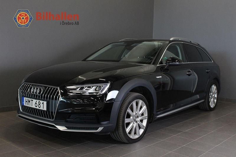 Svart Begagnad 2016 Audi A4 Allroad Proline Kombi | 204 900 kr (Marknadspris) - Bild 1/4