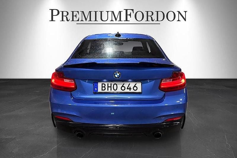 Begagnad BMW 220 M Sport 184 HK (135 kW) 2014 Blå Sportkupé