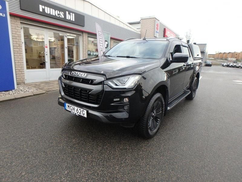 Svart Begagnad 2020 Isuzu D-Max Van | 484 900 kr (Marknadspris) - Bild 1/4