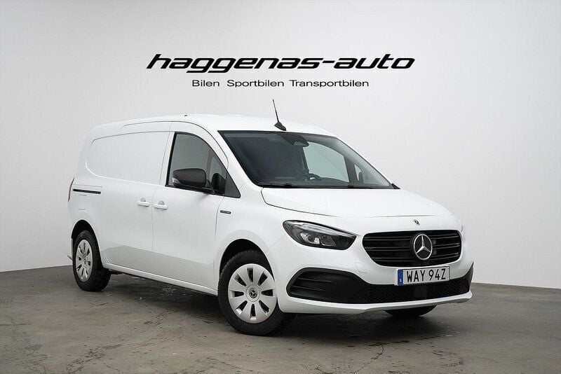 Vit Begagnad 2023 Mercedes eCitan Van | 279 000 kr (Bra pris) - Bild 1/4