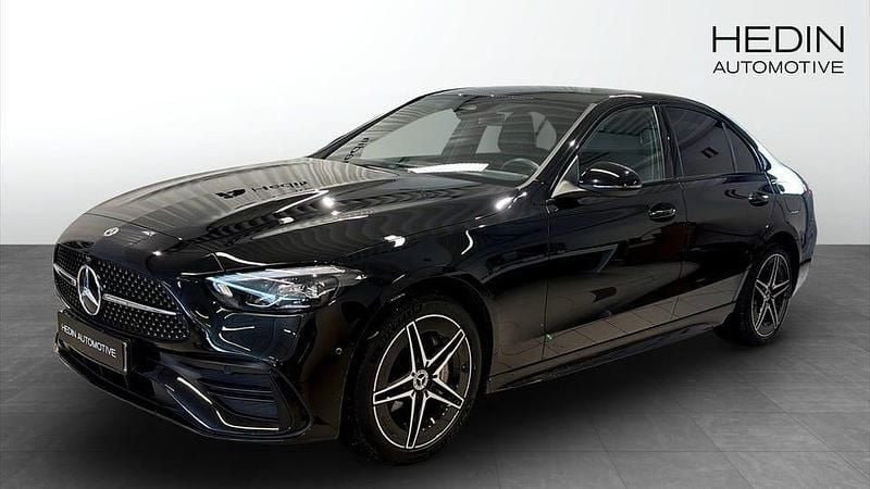 Begagnad Mercedes C300 AMG line 204 HK (150 kW) 2023 Svart Sedan