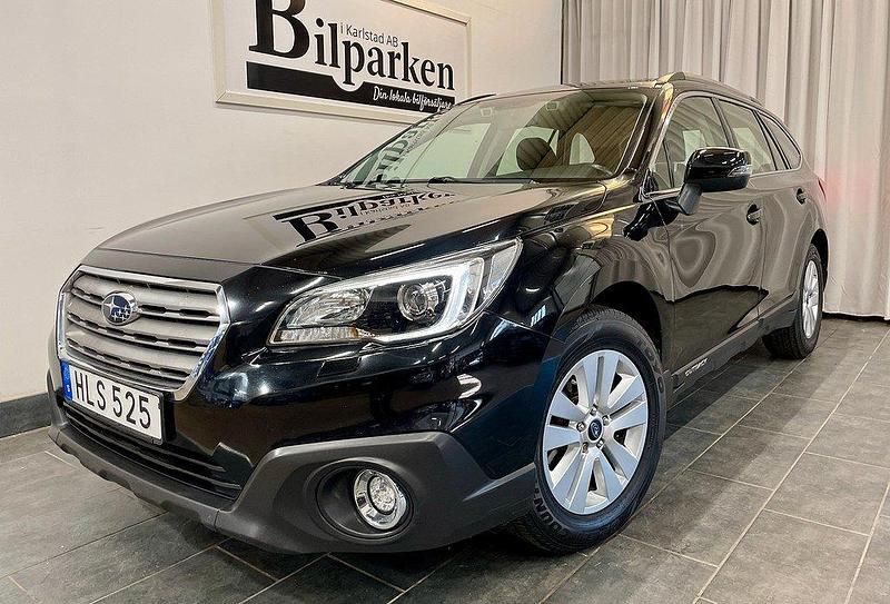 Svart Begagnad 2015 Subaru Outback SUV | 99 900 kr (Lite dyr) - Bild 1/3