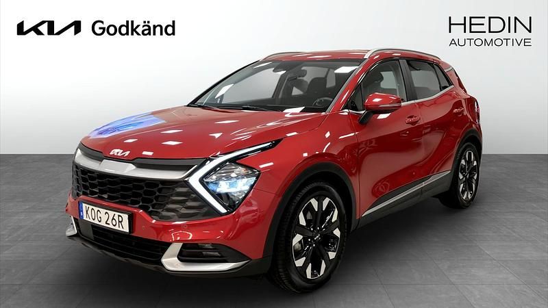 Röd (red) Begagnad 2024 Kia Sportage SUV | 399 500 kr (Marknadspris) - Bild 1/4