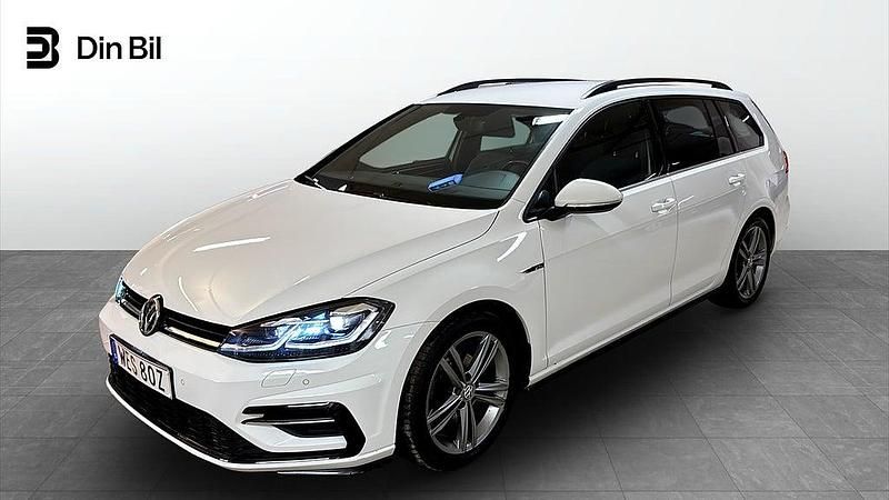 Vit Begagnad 2019 VW Golf VIII GT Kombi | 239 900 kr (Dyr) - Bild 1/4