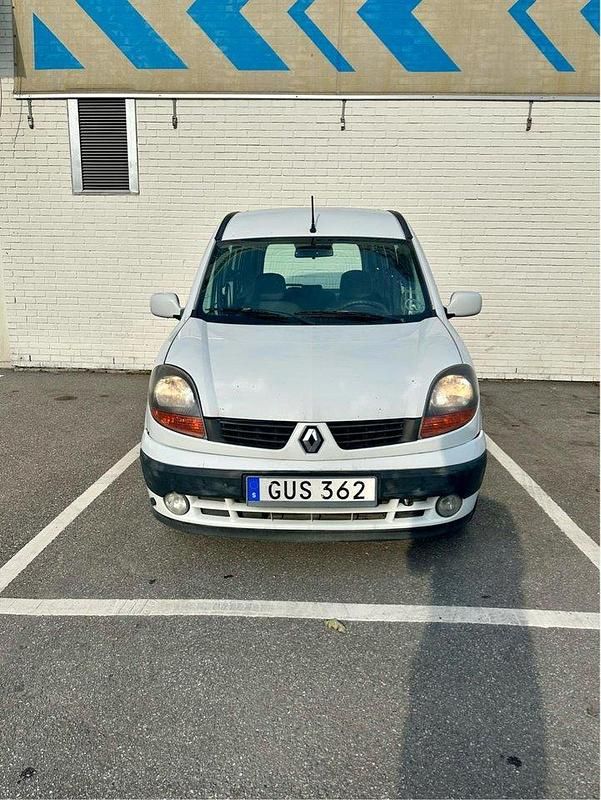 Vit Begagnad 2008 Renault Kangoo Minibuss | 20 000 kr - Bild 1/4