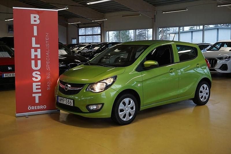Grön Begagnad 2015 Opel Karl Halvkombi | 69 900 kr - Bild 1/4