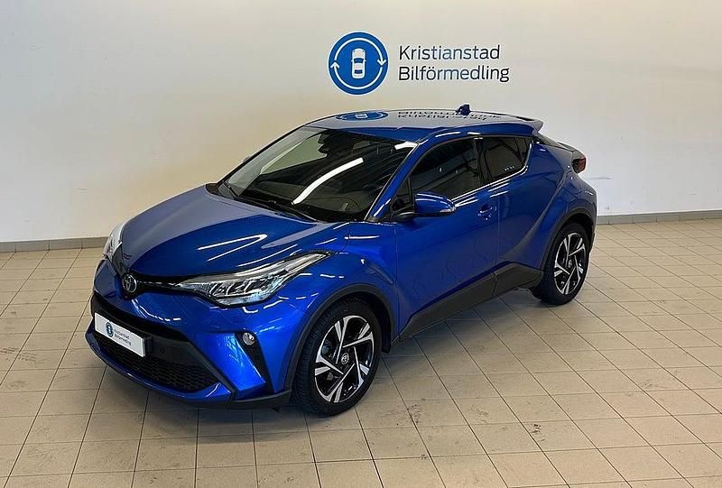 Begagnad Toyota C-HR Edition 123 HK (90 kW) 2022 Blå SUV