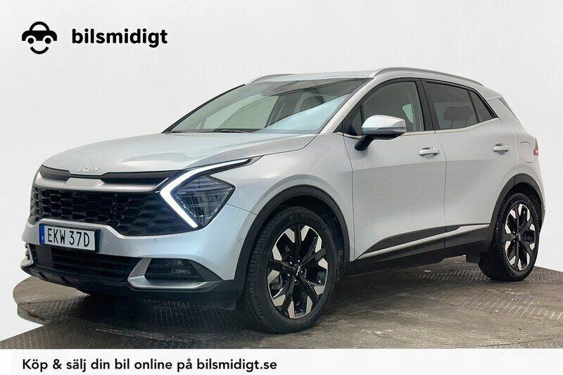 Grå Begagnad 2022 Kia Sportage Advance SUV | 388 800 kr (Marknadspris) - Bild 1/3