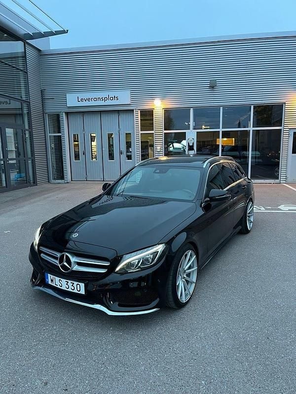Begagnad Mercedes C220 AMG line 170 HK (125 kW) 2018