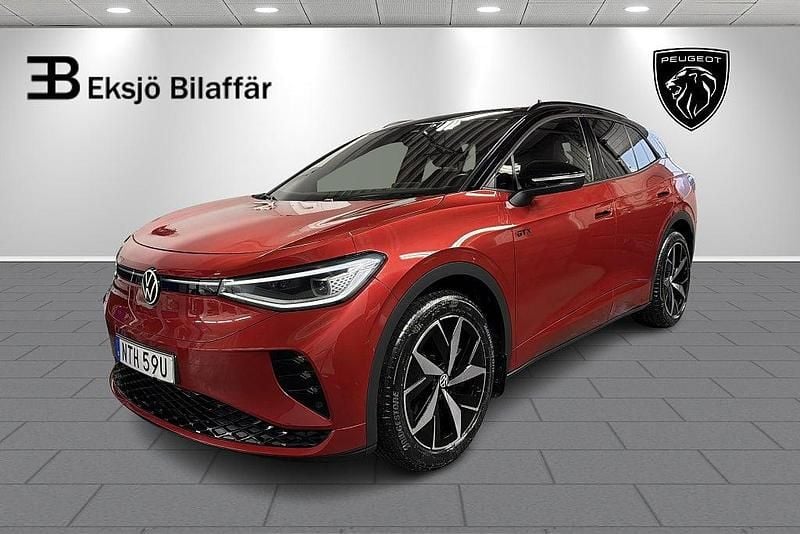 Mörkröd Begagnad 2023 VW ID.4 GTX SUV | 369 500 kr (Superpris) - Bild 1/4