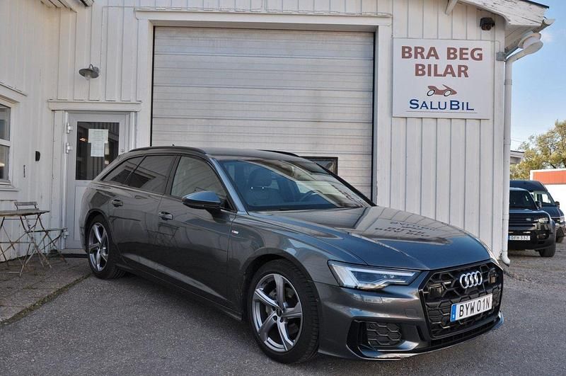 Grå Begagnad 2024 Audi A6 S-Line Kombi | 529 000 kr (Dyr) - Bild 1/4