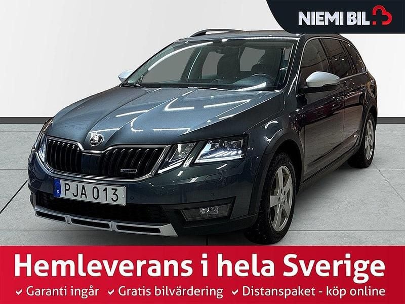 Grå Begagnad 2017 Skoda Octavia Scout Business Line Kombi | 235 900 kr (Marknadspris) - Bild 1/3