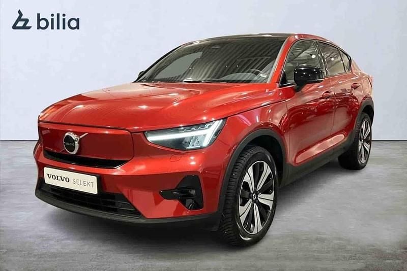 Röd Begagnad 2023 Volvo C40 Single Motor SUV | 359 900 kr - Bild 1/1