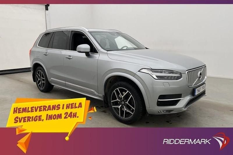 Begagnad Volvo XC90 Inscription 235 HK (172 kW) 2018 Silver SUV