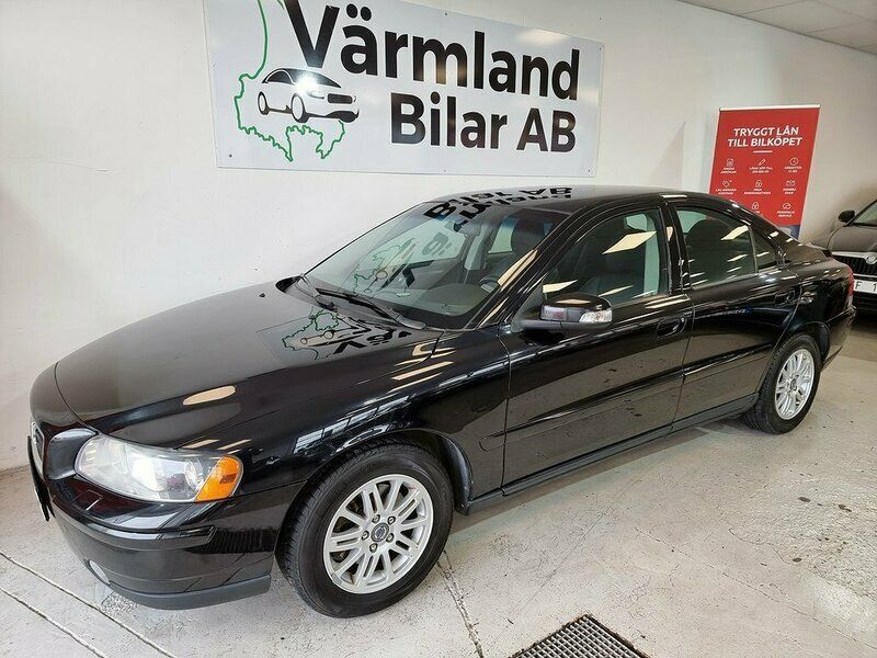 Svart Begagnad 2007 Volvo S60 Kinetic Sedan | 35 500 kr (Marknadspris) - Bild 1/4