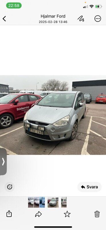Grå Begagnad 2007 Ford S-MAX S Minibuss | 34 900 kr (Lite dyr) - Bild 1/2