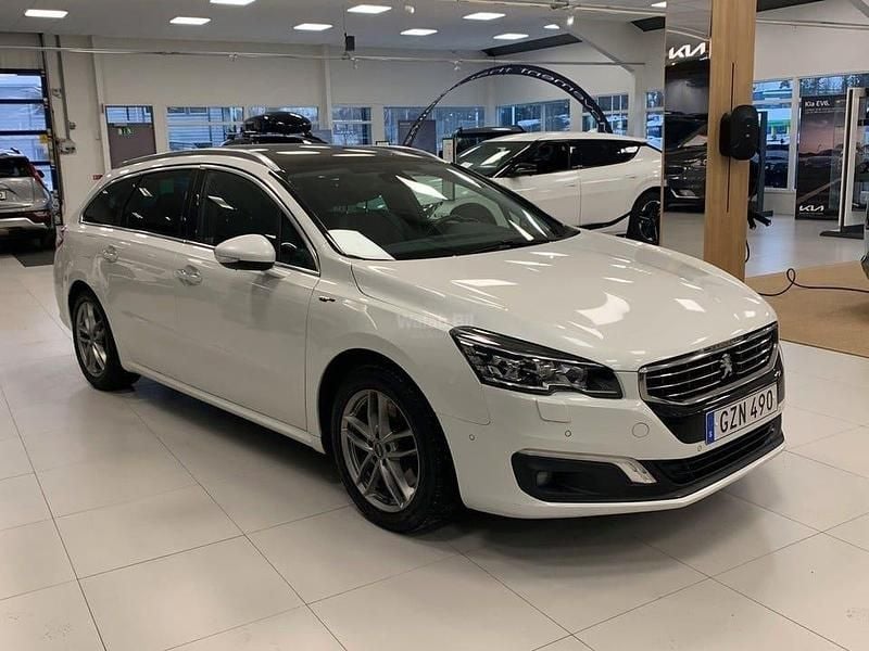Begagnad Peugeot 508 SW GT 181 HK (133 kW) 2015 Vit Kombi
