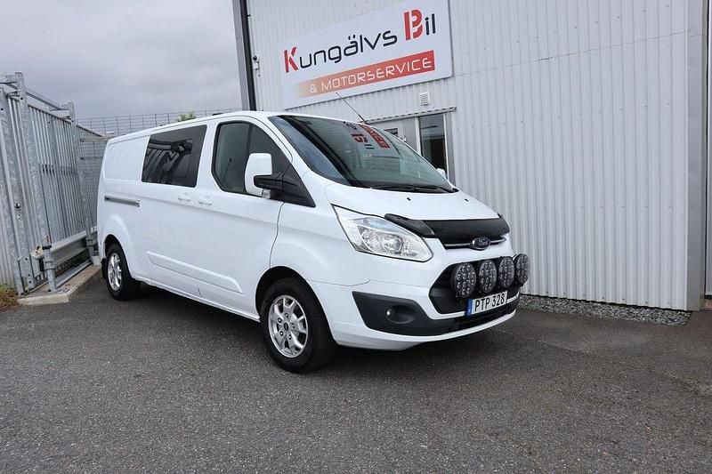 Vit Begagnad 2015 Ford Transit Custom Van | 129 000 kr - Bild 1/4